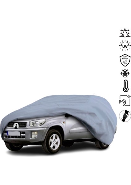Toyota Rav4 2 (2000-2006) Araba Brandası Miflonlu Su Geçirmez 4 Mevsim Araba Brandası