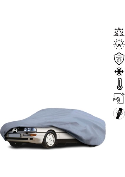 Audı 90 B2 B3 Sedan Araba Brandası Miflonlu Su Geçirmez 4 Mevsim Araba Brandası