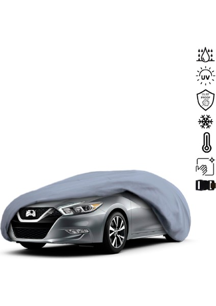 Nissan Maxima 8 A36 (2015-) Araba Brandası Miflonlu Su Geçirmez 4 Mevsim Araba Brandası