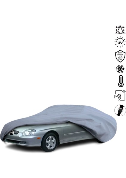 Hyundai Sonata 4 (2001-2004) Araba Brandası Miflonlu Su Geçirmez 4 Mevsim Araba Brandası