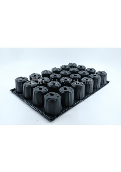 Vakum 24 Göz Yuvarlak Fide Viyolü Fidelik Fide Kabı (100 adet) fiyatları