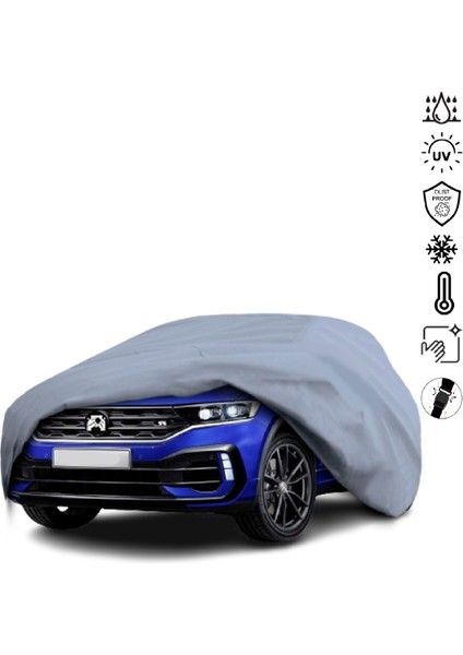 Volkswagen T-Roc Araba Brandası Miflonlu Su Geçirmez 4 Mevsim Araba Brandası
