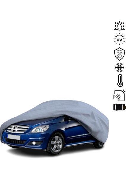 Mercedes Benz B Serisi W245 (2005-2010) Araba Brandası Miflonlu Su Geçirmez 4 Mevsim Araba Brandası