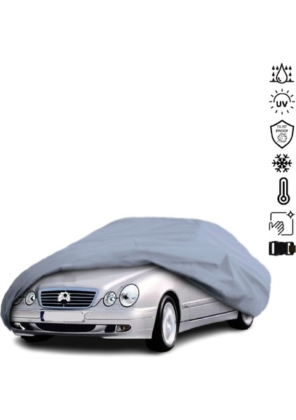 Mercedes Benz Clk W208 Araba Brandası Miflonlu Su Geçirmez 4 Mevsim Araba Brandası