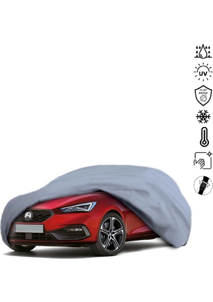 Seat Leon Station Wagon 4 (2020-) Araba Brandası Miflonlu Su Geçirmez 4 Mevsim Araba Brandası