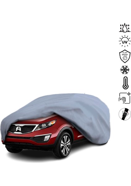 Kia Sportage 3 (2010-2016) Araba Brandası Miflonlu Su Geçirmez 4 Mevsim Araba Brandası