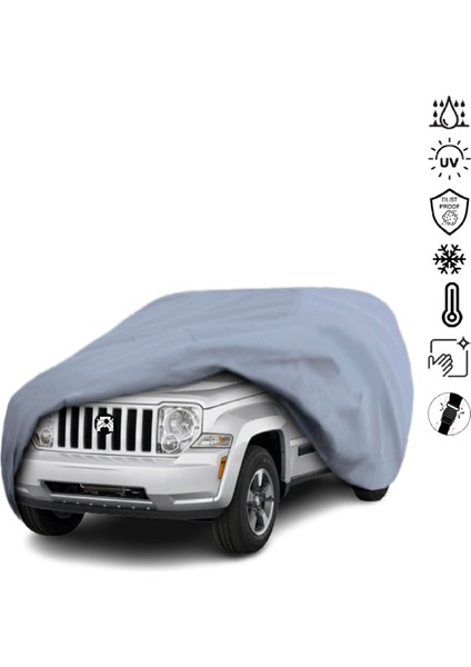 Jeep Liberty 2 (2007-2013) Araba Brandası Miflonlu Su Geçirmez 4 Mevsim Araba Brandası