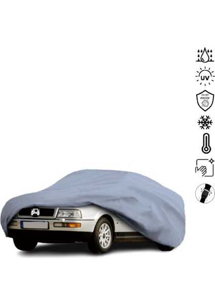 Audı 80 B4 Sedan Araba Brandası Miflonlu Su Geçirmez 4 Mevsim Araba Brandası