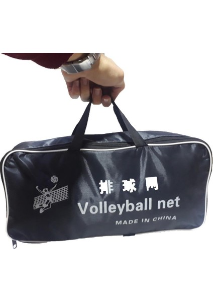 Beyaz Renk 950X100CM Boyutlarında Sağlam Çantalı Voleybol Filesi Sağlamdır Yırtılmaz ve Kopmaz fırsatları