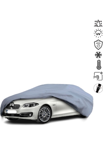 Bmw 5 Serisi F11 Station Wagon (2010-2017) Araba Brandası Miflonlu Su Geçirmez 4 Mevsim Araba Brandası