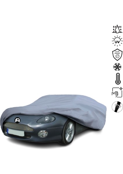 Aston Martin Db7 Gt Coupe 2000-2004 Araba Brandası Miflonlu Su Geçirmez 4 Mevsim Araba Brandası