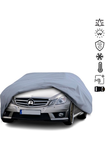 Mercedes Benz E C207 Araba Brandası Miflonlu Su Geçirmez 4 Mevsim Araba Brandası