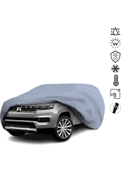 Jeep Wagoneer (Ws) Araba Brandası Miflonlu Su Geçirmez 4 Mevsim Araba Brandası