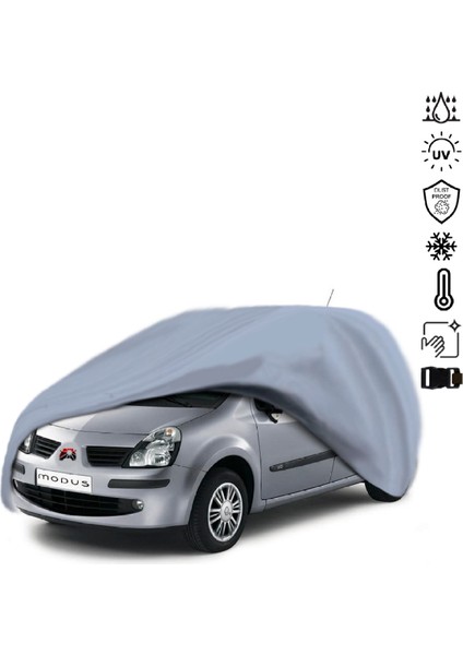 Renault Modus Araba Brandası Miflonlu Su Geçirmez 4 Mevsim Araba Brandası