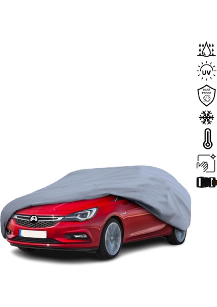 Opel Astra K (2015-2021) Araba Brandası Miflonlu Su Geçirmez 4 Mevsim Araba Brandası