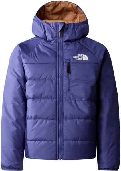 The North Face İki Taraflı Kaz Tüyü Kapşonlu Erkek Çocuk Ceketi NF0A82DAOSX1