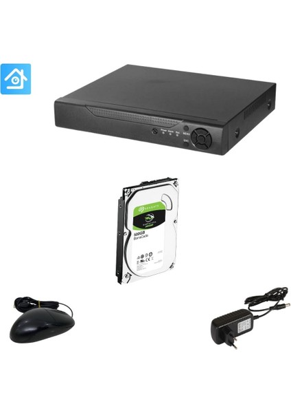 4 Kameralı Full Hd Su Geçirmez Uzaktan Izlenen-Kayıt Cihazlı Kuruluma Hazır Güvenlik Kamerası Seti Kurulum Kılavuzu Hediyeli modelleri