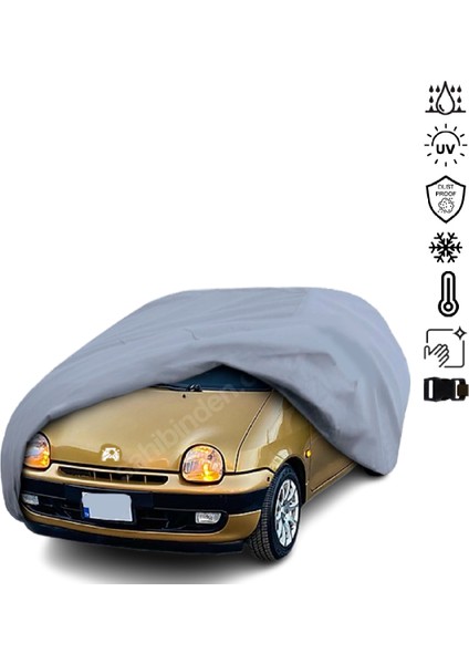 Renault Twingo 1 (1993-2008) Araba Brandası Miflonlu Su Geçirmez 4 Mevsim Araba Brandası