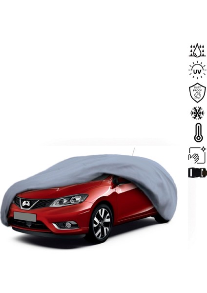 Nissan Pulsar C13 Araba Brandası Miflonlu Su Geçirmez 4 Mevsim Araba Brandası