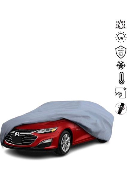 Chevrolet Malibu Xl (2016-) Araba Brandası Miflonlu Su Geçirmez 4 Mevsim Araba Brandası