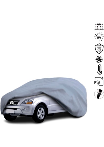 Kia Sorento 1 (2002-2009) Araba Brandası Miflonlu Su Geçirmez 4 Mevsim Araba Brandası