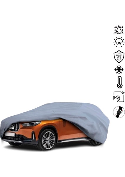 Bmw X1 U11 (2022-) Araba Brandası Miflonlu Su Geçirmez 4 Mevsim Araba Brandası