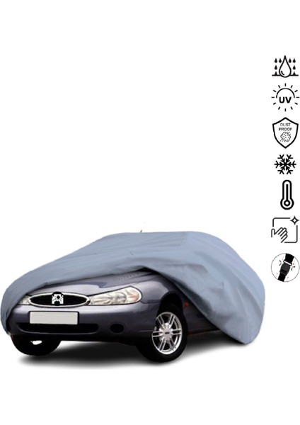 Ford Mondeo 1 Sedan Araba Brandası Miflonlu Su Geçirmez 4 Mevsim Araba Brandası