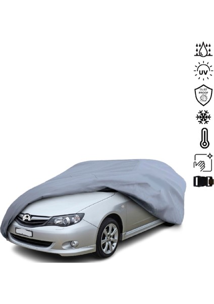 Subaru Impreza 3 Sedan (2007-2011) Araba Brandası Miflonlu Su Geçirmez 4 Mevsim Araba Brandası