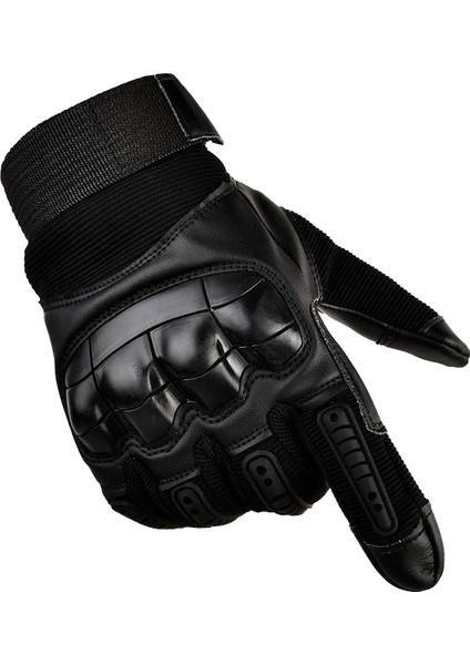 Erkekler Için Kışlık Dokunmatik Ekranlı Kesilmez, Kaymaz, Rüzgar Geçirmez Dış Mekan Bisiklet Eldiveni (Yurt Dışından)