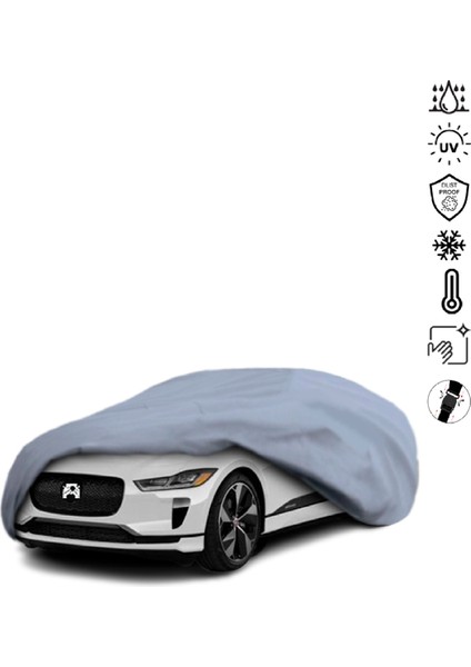 Jaguar I-Pace Araba Brandası Miflonlu Su Geçirmez 4 Mevsim Araba Brandası