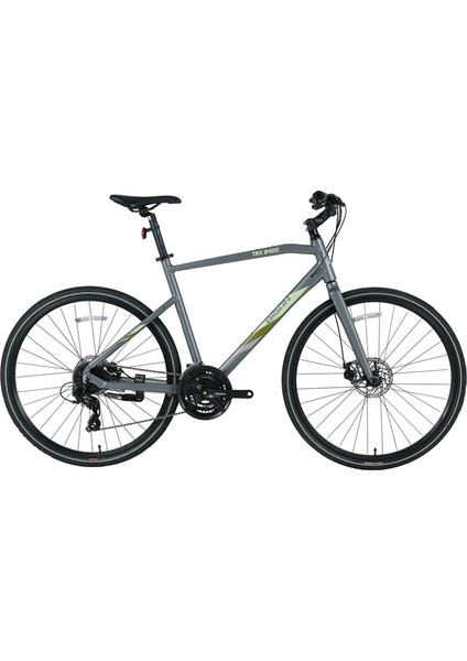 Trx 8400 Altus Erkek Şehir Bisikleti 52CM Hd 28 Jant 27 Vites Gri Yeşil Sarı