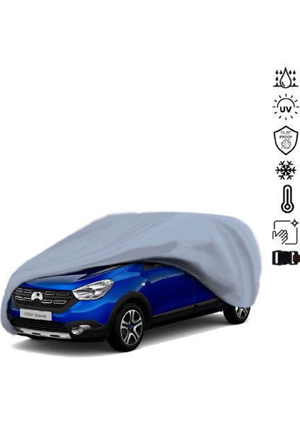 Renault Lodgy Araba Brandası Miflonlu Su Geçirmez 4 Mevsim Araba Brandası