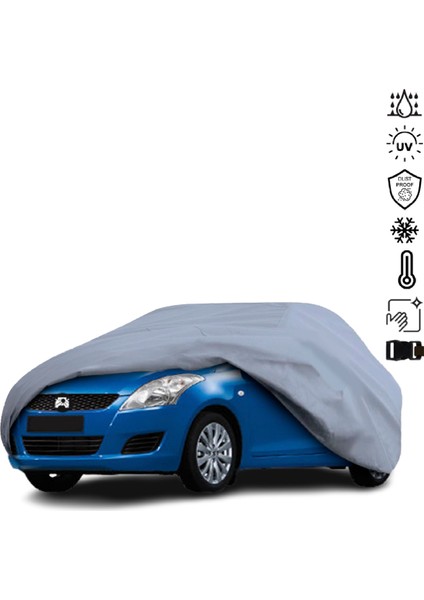 Suzuki Swift 5 (2010-2017) Araba Brandası Miflonlu Su Geçirmez 4 Mevsim Araba Brandası