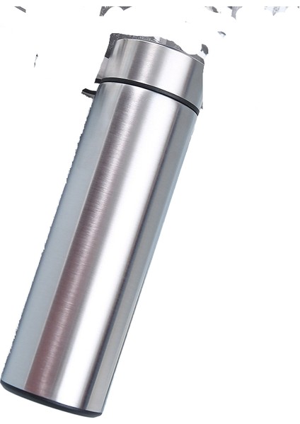 Paslanmaz Çelik Düz Termos Bardak Taşınabilir Çift Duvar Vakum Su Bardağı (Yurt Dışından)