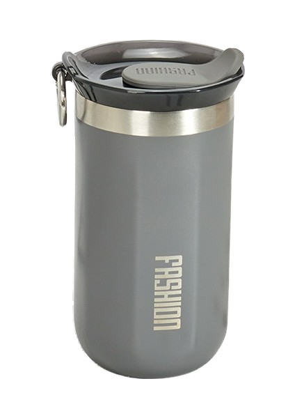 Paslanmaz Çelik Kahve Fincanı Açık Moda Eşlik Eden Araba Su Bardağı Iş Ofis Yalıtım Fincan (Yurt Dışından)