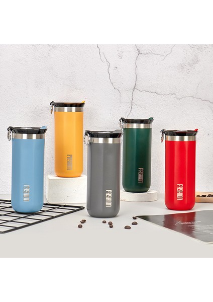 Paslanmaz Çelik Kahve Fincanı Açık Moda Eşlik Eden Araba Su Bardağı Iş Ofis Yalıtım Fincan (Yurt Dışından) fiyatları