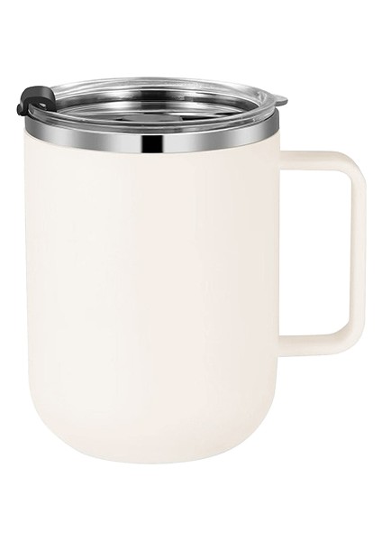 Paslanmaz Çelik Kapaklı Kupa Bardak Ofis Kahve Fincanı Su Bardağı Çay Bardağı Içme Bardağı (Yurt Dışından)