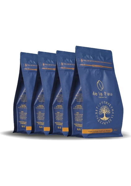 Filtre Kahve Medium Roast Öğütülmüş Kahve 1 kg
