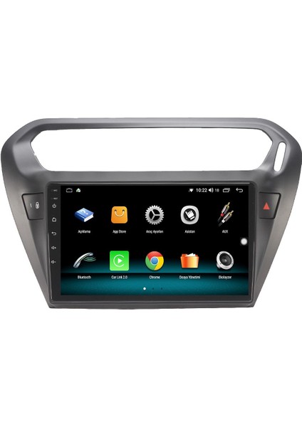 Peugeot 301 Android 13 Multimedya Carplay 4gb RAM+64GB HDD Navigasyon Ekran