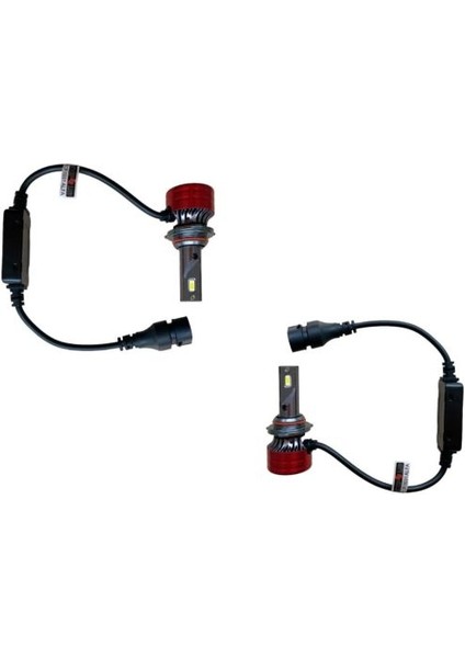 Mitsubishi Lancer 2008 HB4-9006 Kısa Far Ampulü Csp Şimşek Etkli LED Xenon Beyaz Renk
