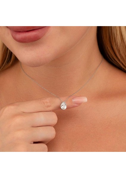 Su Damlası Gümüş Kolye fiyatları