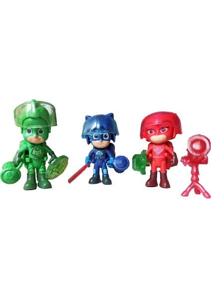 PopŞeker Pijamaskeliler Aksesuarlı Uzay Macerası Seti Pj Masks 3 Figür ve Aksesuarları fiyatları