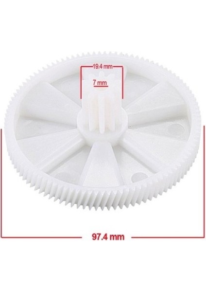 Kenwood MG300/400/450/470/500 PG500 MG520 MG510 KW650740 Kıyma Makinesi Büyük Dişli Uyumlu modelleri