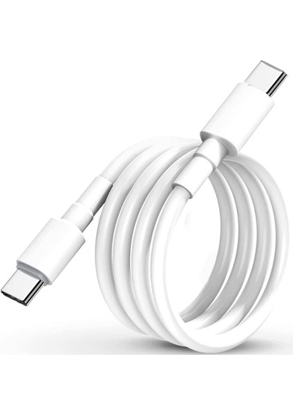 Çift Taraflı Type C To Type C USB Hızlı Şarj Data Kablosu
