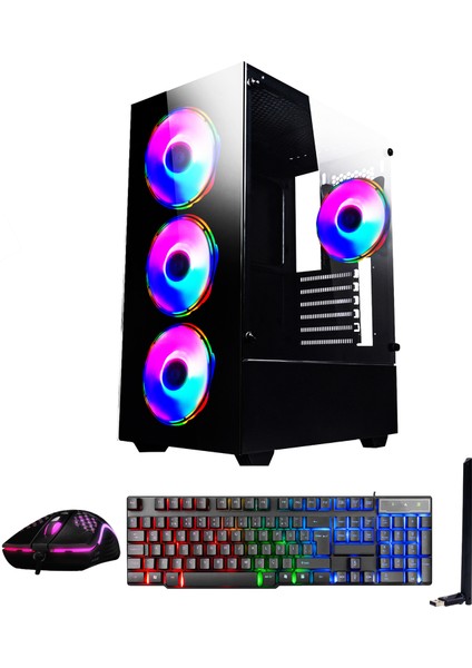 Fullforce FF465 R5 5500 16GB Ram 256GB SSD 1 Tb HDD RX580/8GB Oyuncu Masaüstü Bilgisayar