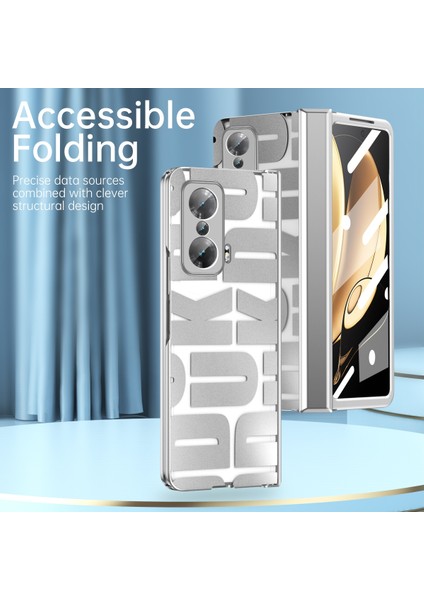 Honor Magic V Için Ektrokaplama Katlanır Kılıf (Yurt Dışından) fırsatları