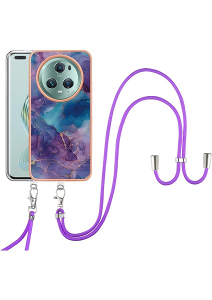 Honor Magic5 Pro Için Kordonlu Mermer Imd Kılıf (Yurt Dışından) modelleri