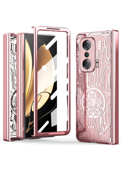 Honor Magic V Için Ektrokaplama Kılıf (Yurt Dışından) indirimleri