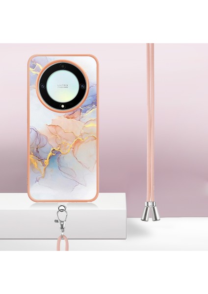 Honor X9A/MAGIC5 Lite Için Imd Desenli Tpu Kılıf (Yurt Dışından)