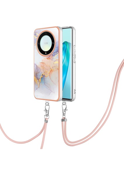 Honor X9A/MAGIC5 Lite Için Imd Desenli Tpu Kılıf (Yurt Dışından)